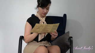 Стюардесса Милфа Ванилианна кого Сиська - Юбкы, цылкавлӓм дӓ Трусик