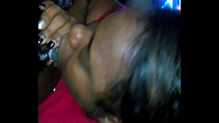 آبنوس بیبی موٹی سیاہ ڈک بیکار ہے