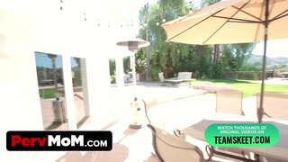 Mwen fucked Mwen Stepmom Ak Krèm Pussy Li